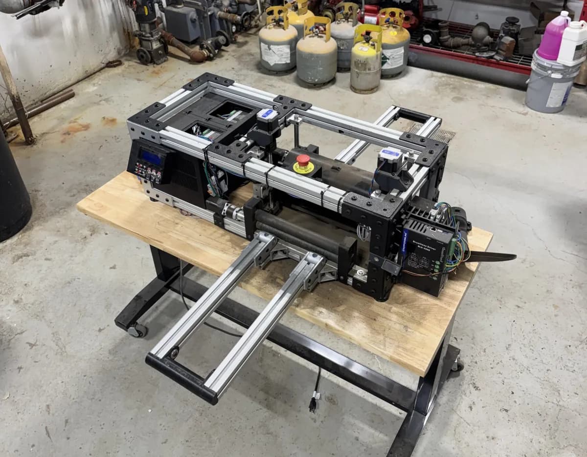 Kick Plate Refinishing Machine