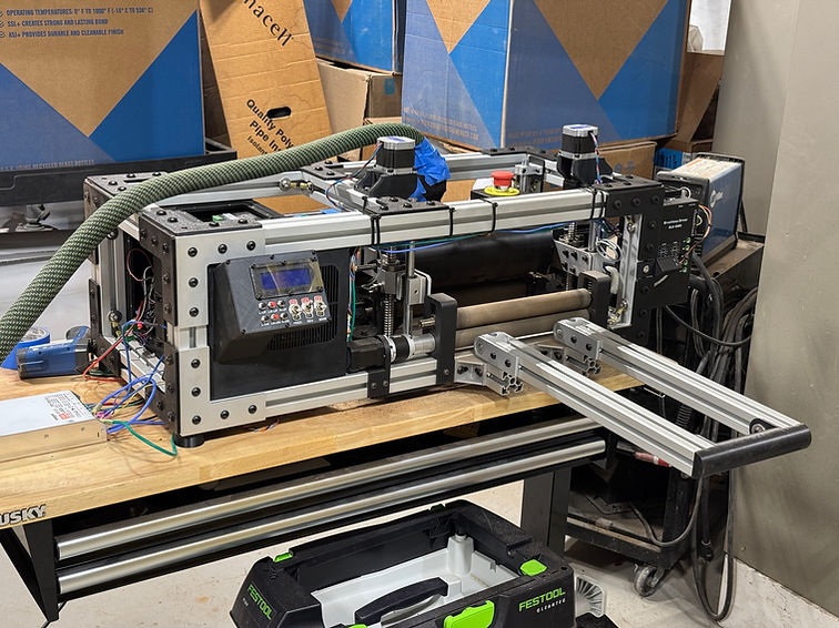 Kick Plate Refinishing Machine